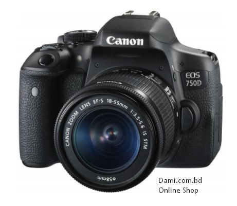 Canon eos 750D Camera - Dami.Com.Bd