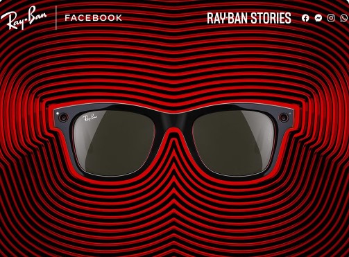 Facebook and Ray-Ban smart Camera glasses